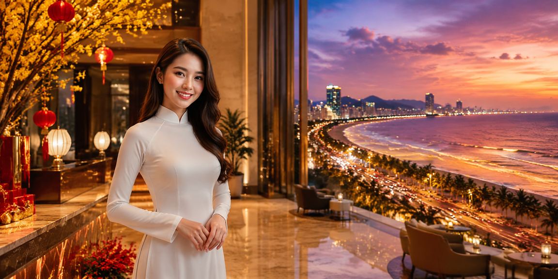 Người dùng tại Đà Nẵng tham gia cá cược casino với trang phục áo dài truyền thống